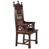 Gothic Tracery Cathedral Chair