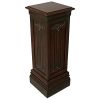 Large Canterbury Linen Fold Pedestal