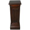 Large Canterbury Linen Fold Pedestal