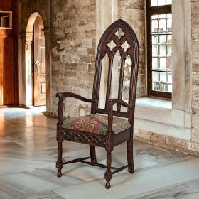 Viollet Le Duc Gothic Arm Chair