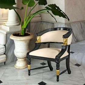 Neoclassical Egyptian Revival Chair