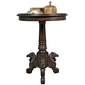 Heraldic Lion Accent Table