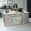 Royal Prince Lion Crest Knights Desk