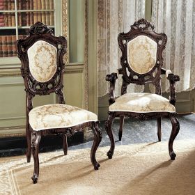 S/6 French Rococo Chairs