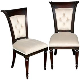 S/2 Bacall Waterfall Dining Chair