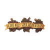 Live Love Laugh Plaque