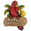 Tropic Parrot Paradise Wall Sculpture