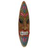 Ka Hekili Thunder God Tiki Wall Plaque