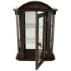 Mahogany Rosedale Curio Cabinet