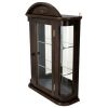 Mahogany Rosedale Curio Cabinet