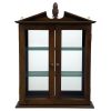 Mahogany Amesbury Manor Curio Cabinet