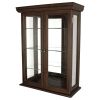 Walnut Country Tuscan Curio Cabinet