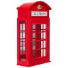 Telephone Booth Curio Cabinet