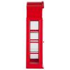 Telephone Booth Curio Cabinet