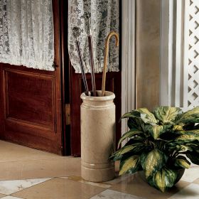 Ivory Marble Umbrella Stand