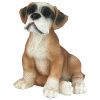 Boxer Puppy Statue