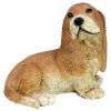 Brown Bassett Puppy Statue