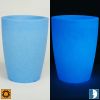 Blue Cielo Round Pot Height 40Cm.