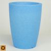 Blue Cielo Round Pot Height 40Cm.