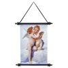 Cupid & Psyche First Kiss Canvas Scroll