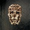 Memento Mori Gothic Death Skull Sculpture By Monte