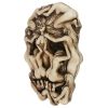 Memento Mori Gothic Death Skull Sculpture By Monte