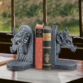 Gray Friar Dragon Bookends