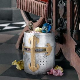 Crusaders Great Helm Trash Bin