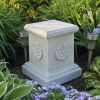 Large Rosette Plinth