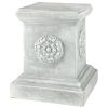 Large Rosette Plinth