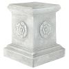 Large Rosette Plinth