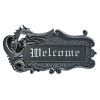 Dragon Welcome Wall Plaque