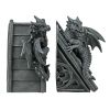 Gothic Castle Dragon Bookends