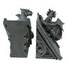 Gothic Castle Dragon Bookends