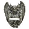 Flush Gargoyle Toilet Tissue Holder