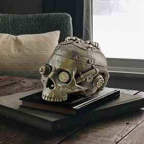 Steampunk Skull Containment Vessel