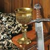 King Arthurs Gothic Golden Chalice