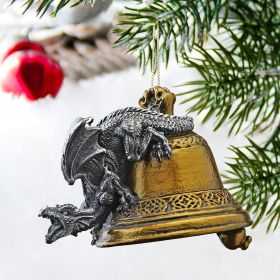 Humdinger Bell Ringer Dragon Ornament