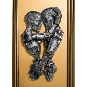 Steampunk Sweethearts Plaque