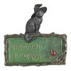 Witches Cat Plaque