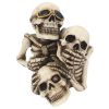 Hear See Speak No Evil Skeleton Pen Holder