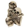 Hear See Speak No Evil Skeleton Pen Holder