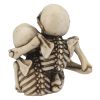 Hear See Speak No Evil Skeleton Pen Holder