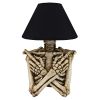 Rest In Pieces Skeleton Table Lamp