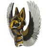 Goddess Bastet Winged Cat Wall Plaque