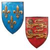 S/2 Grand Arms Of France Shields