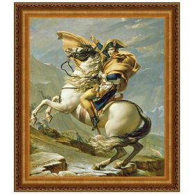 29X33 Napoleon Crosses The Alps 1805