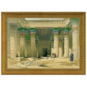 35.5X27 Grand Portico Of The Temple