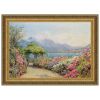 45X34 Lake Como From The Villa