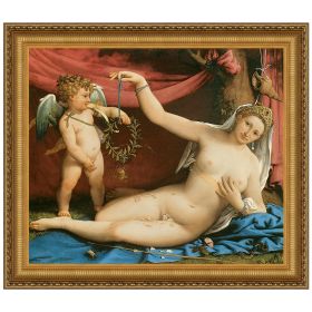 15X13.5 Venus And Cupid Late 1520S